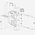 Заказать Замок крупный декоративный накладной  Locinox (Бельгия) LAKQ4040 H2L — на кованую калитку в Зернограде